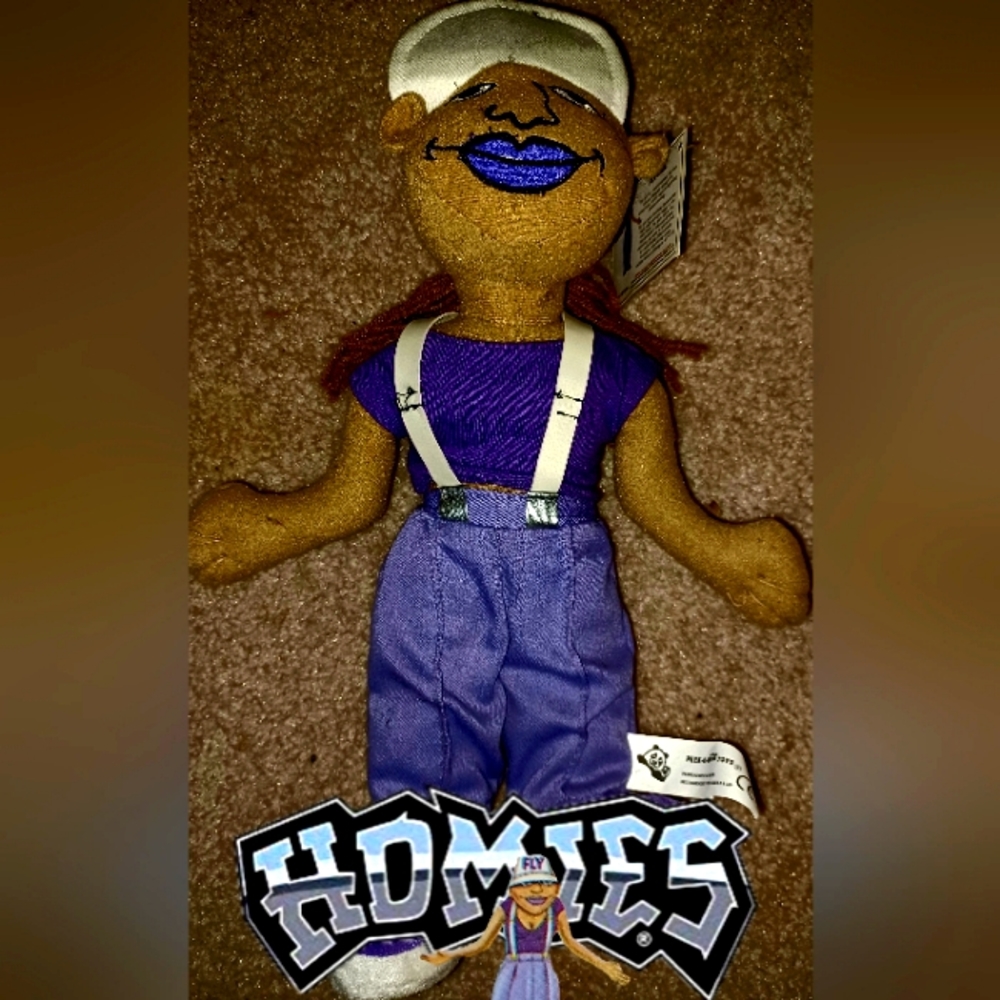 2001 "HOMIES" Rare (FLY GIRL) Plush Doll
